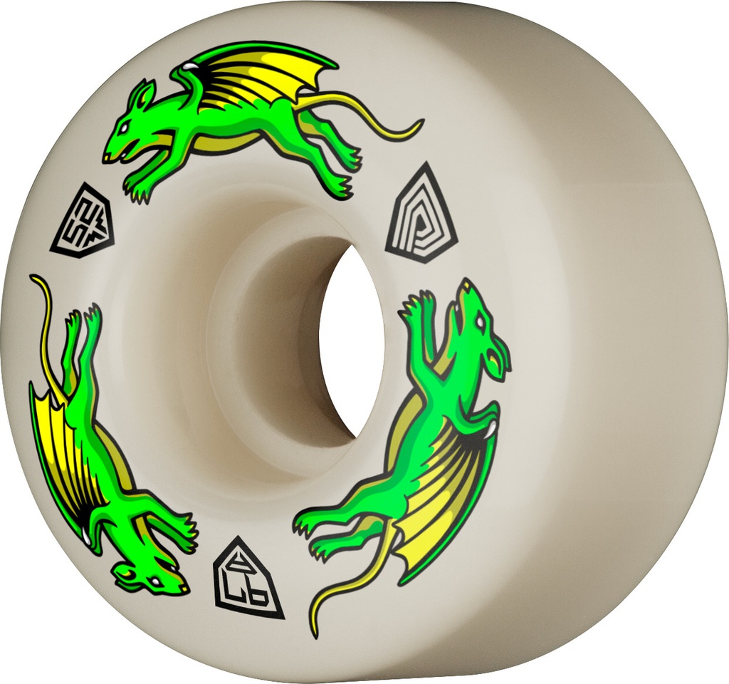 POWELL DRAGON FORMULA NANO RATS V4 WIDE 52MM X 34MM 97A (Set of 4)