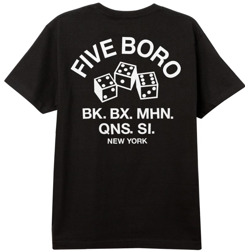 5 BORO 4-5-6 DICE BLACK SS XL