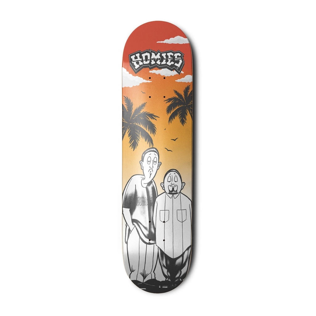 PIZZA X HOMIES SUNSET BOMBA DECK 8.25