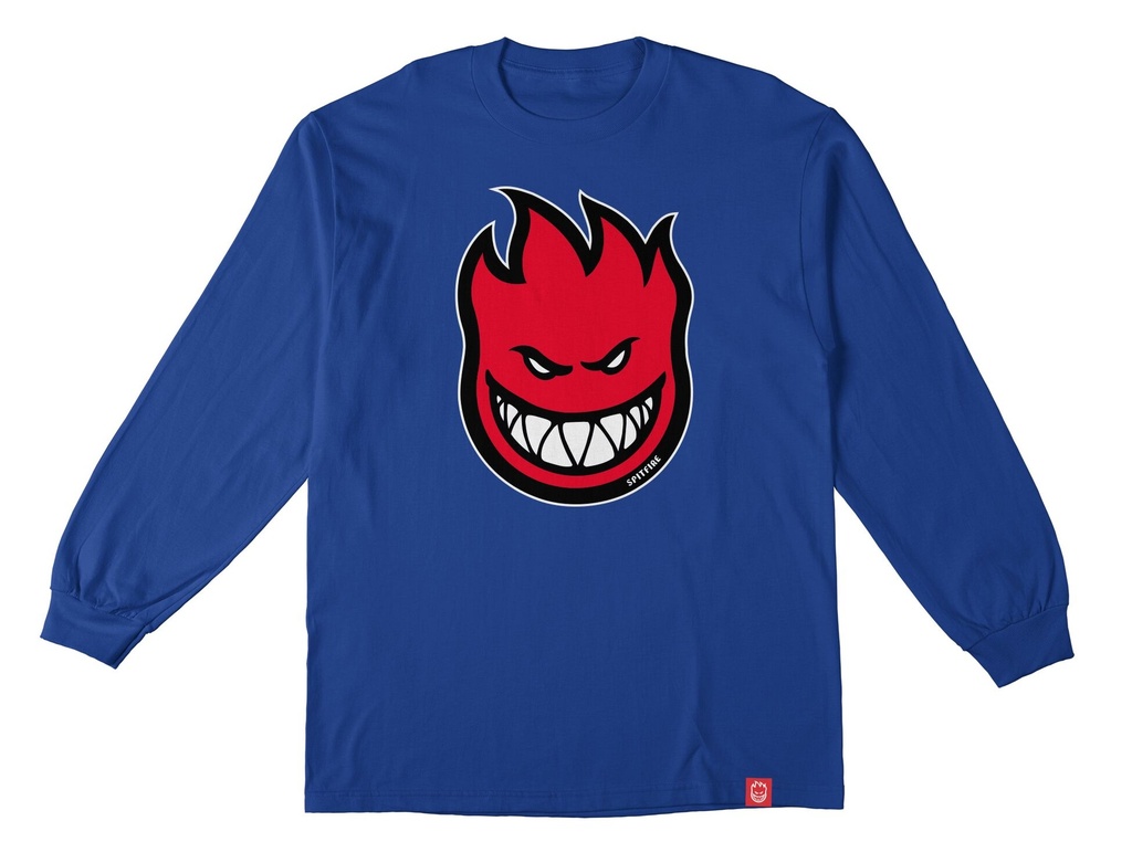 SPITFIRE BIGHEAD FILL ROYAL/RED/WHITE/BLACK LS M