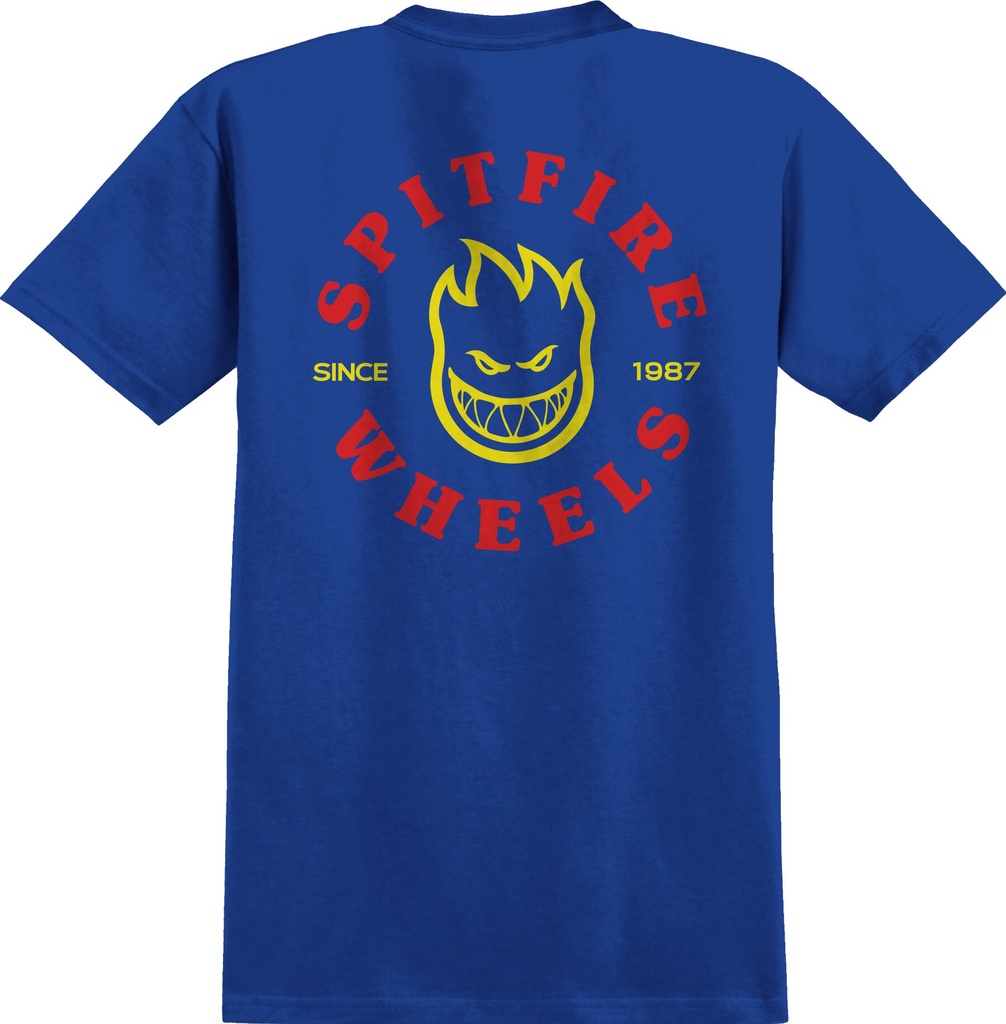 SPITFIRE BIGHEAD CLASSIC ROYAL/RED/YELLOW SS XL