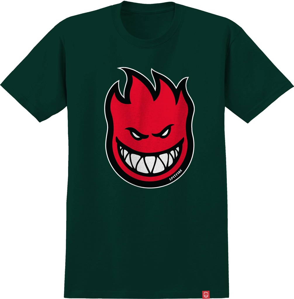 SPITFIRE BIGHEAD FILL GREEN/RED/WHITE SS XL