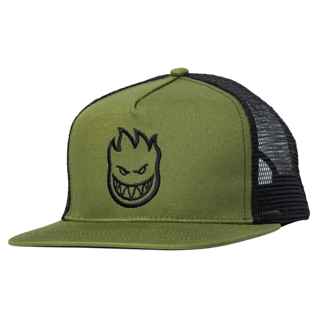 SPITFIRE BIGHEAD SNAPBACK HAT OLIVE/BLACK