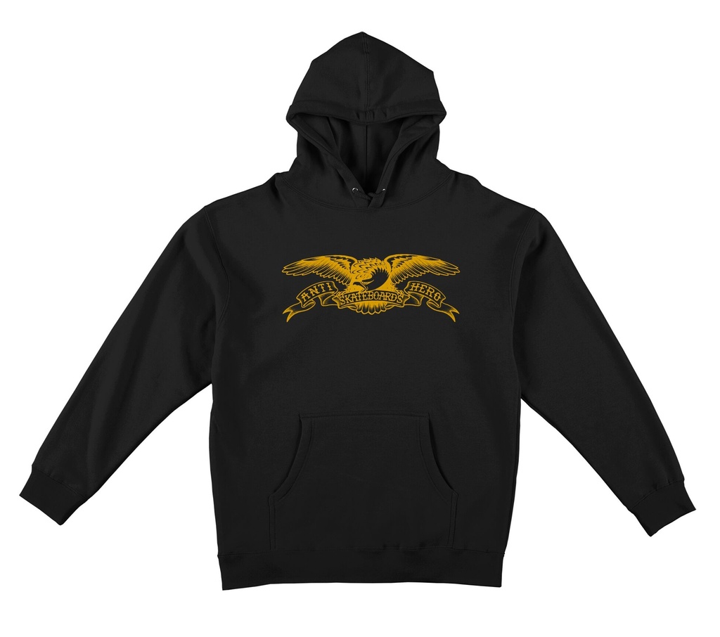 ANTI-HERO BASIC EAGLE BLACK/GOLD HD/SWT M