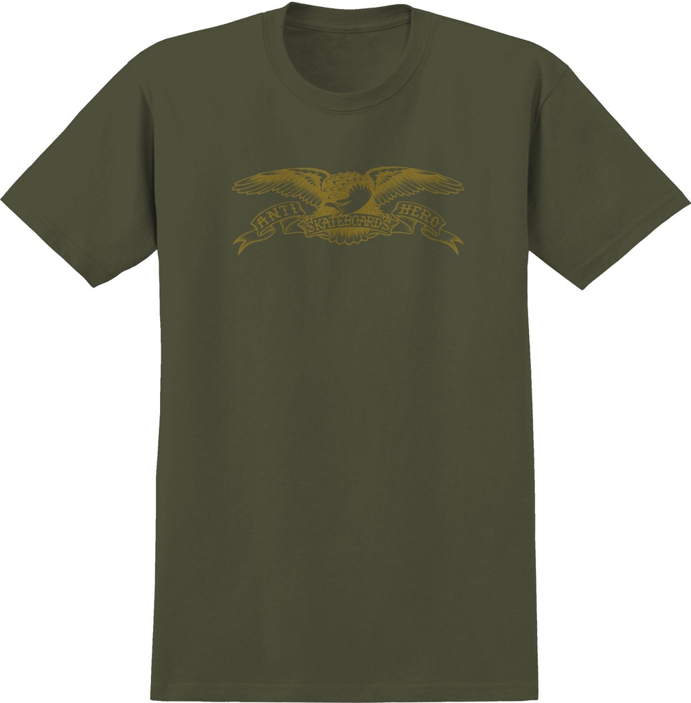 ANTI-HERO BASIC EAGLE MILITARY GREEN/BRONZE SS M