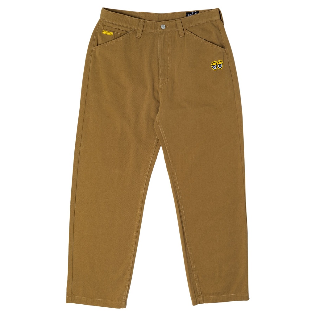 KROOKED EYES KHAKI TWILL PANTS L