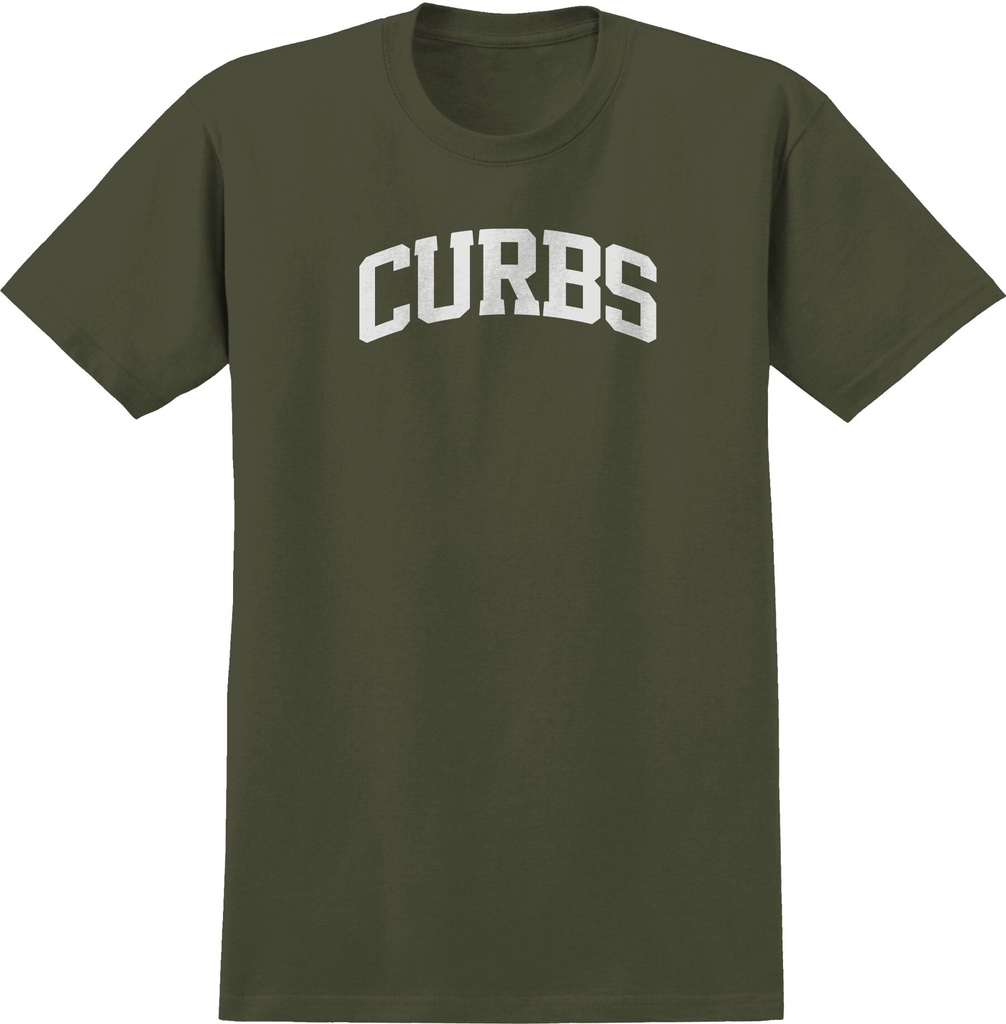 REAL CURBS MILITARY GREEN/WHITE SS XL