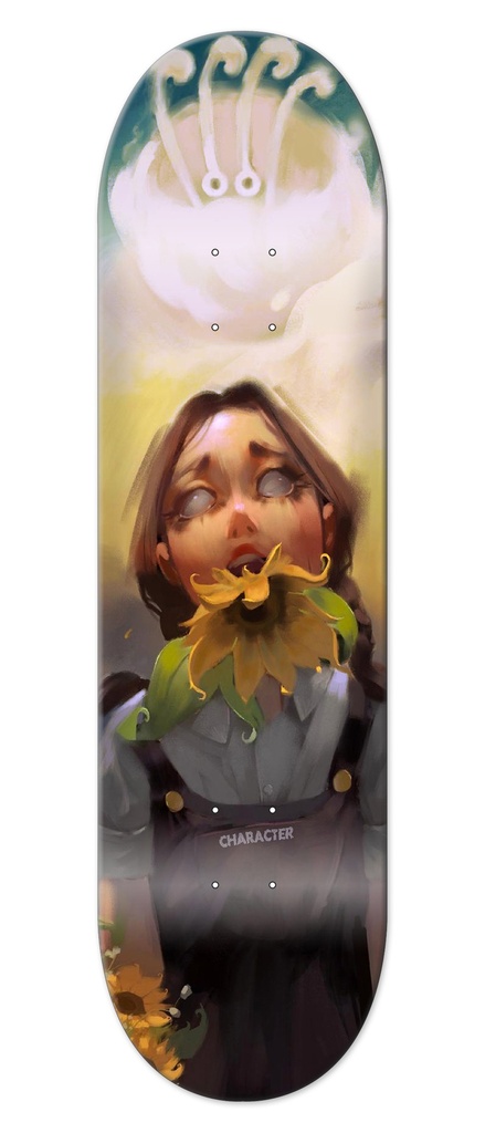 CHARACTER TEAM ZOMBIE SUNFLOWER GIRL DECK 8.50