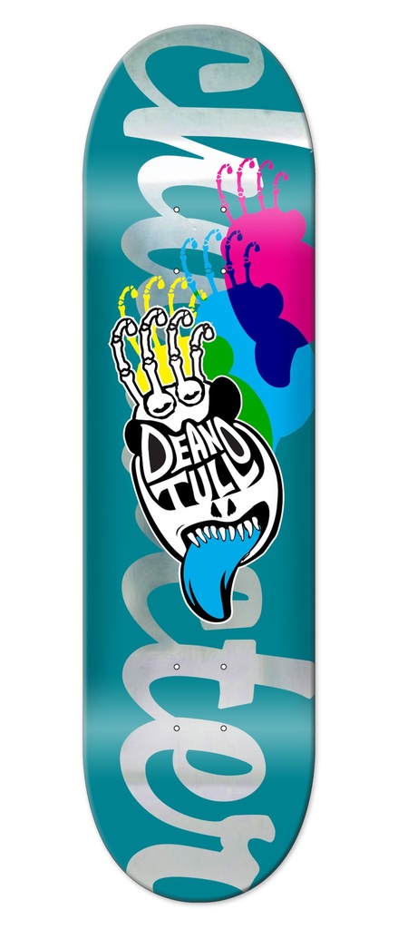 CHARACTER DEANO TULL FOIL TEAL DECK 8.25