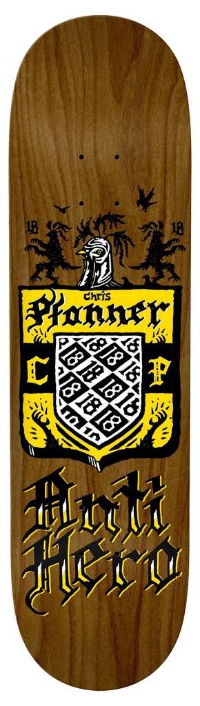 ANTI-HERO PFANNER COAT OF ARMS DECK 8.40