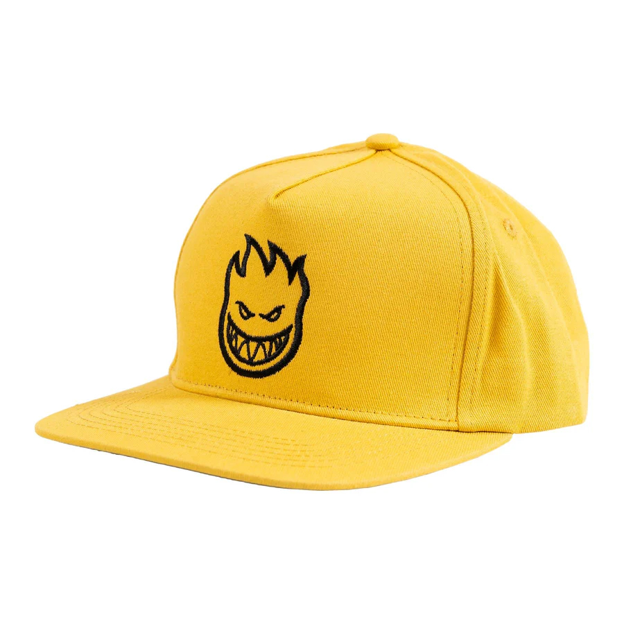 SPITFIRE BIGHEAD SNAPBACK HAT GOLD/BLACK