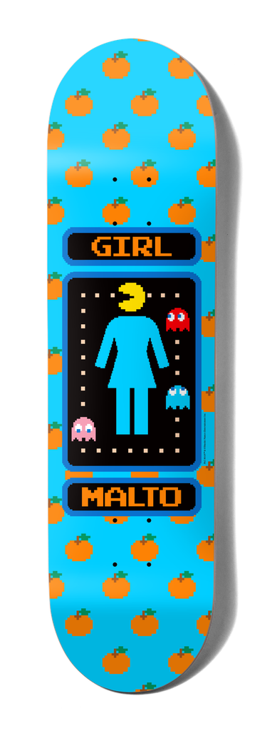 GIRL MALTO PAC-MAN TWIN TAIL DECK 8.5