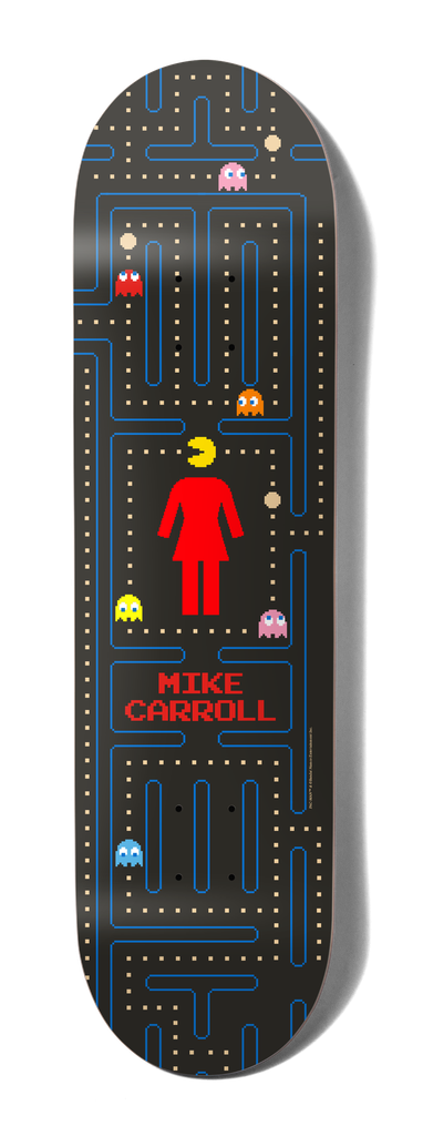 GIRL CARROLL PAC-MAN DECK 8.0