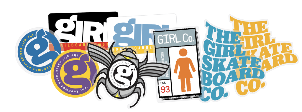 GIRL NUEVO STICKER 5 PACK