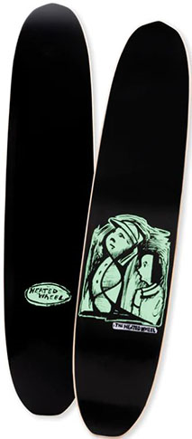 THE HEATED WHEEL POLARIZER FRONTIER MINT DECK 6.00 X 27.50