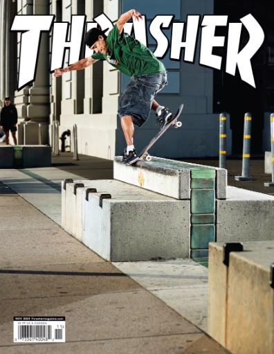 THRASHER MAGAZINE NOVEMBER 2024