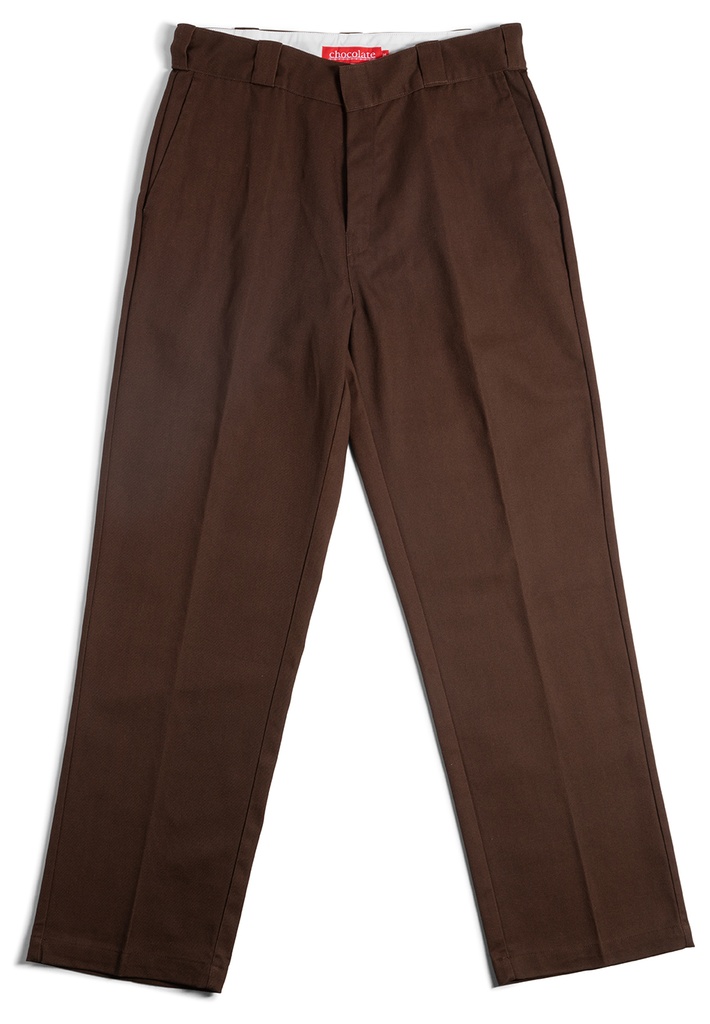 CHOCOLATE CLASSIC WORK CHINO PANTS COCOA 32