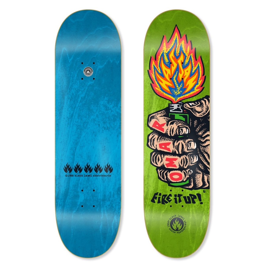 BLACK LABEL OMAR HASSAN FIRE IT UP DECK 9.0