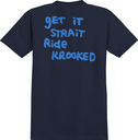 KROOKED STRAIT EYES NAVY/BLUE SS M