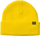 KROOKED BEAN EYES CLIP CUFF BEANIE YELLOW/BLACK