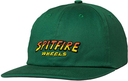 SPITFIRE HELL HOUNDS SCRIPT STRAPBACK HAT DARK GREEN