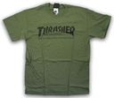 THRASHER SKATE MAG ARMY GREEN SS M