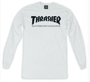 THRASHER SKATE MAG WHITE LS S