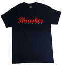 THRASHER SCRIPT NAVY SS S