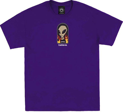 THRASHER X AWS BELIEVE PURPLE SS S