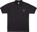 THRASHER MINI GONZ EMB BLACK POLO SHIRT M