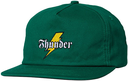 THUNDER BOLT SCRIPT SNAPBACK HAT TEAL