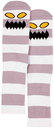 TOY MACHINE MONSTER BIG STRIPE SOCKS MAUVE