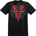 VENTURE X SKATE JAWN BLACK SS M