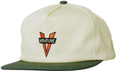 VENTURE HERITAGE SNAPBACK HAT WHITE/DARK GREEN