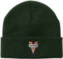 VENTURE HERITAGE CUFF BEANIE DARK GREEN