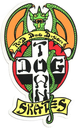 DOGTOWN OG RED DOG 4" STICKER