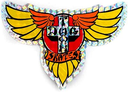 DOGTOWN WINGS PRISMATIC STICKER 4"