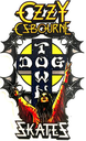 DOGTOWN OZZY CROSS 4.00" STICKER