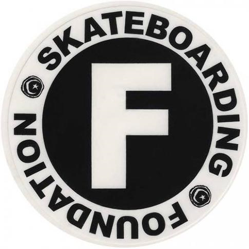 FOUNDATION CIRCLE F STICKER