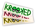 KROOKED KROOKED EYES MD STICKER