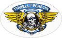 POWELL WINGED RIPPER BLUE 12" STICKER