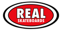 REAL OVAL CLASSIC RED MD STICKER