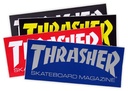 THRASHER MAG LOGO MED STICKER