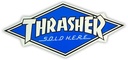 THRASHER AUTHORIZED DEALER STICKER