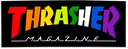 THRASHER RAINBOW MAG STICKER