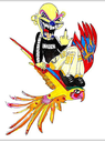 WKND PARROT STICKER