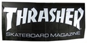 THRASHER SKATE MAG LOGO BANNER