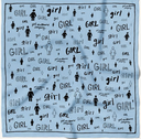 GIRL SCHOOLYARD BANDANA BLUE