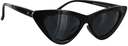 GLASSY BILLIE POLARIZED BLACK SUNGLASSES