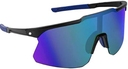 GLASSY COOPER BLACK/BLUE MIRROR POLARIZED SUNGLASSES